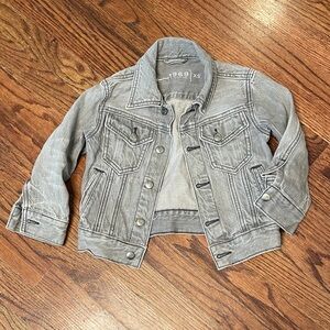 GAP Kids Light Gray Denim Jacket